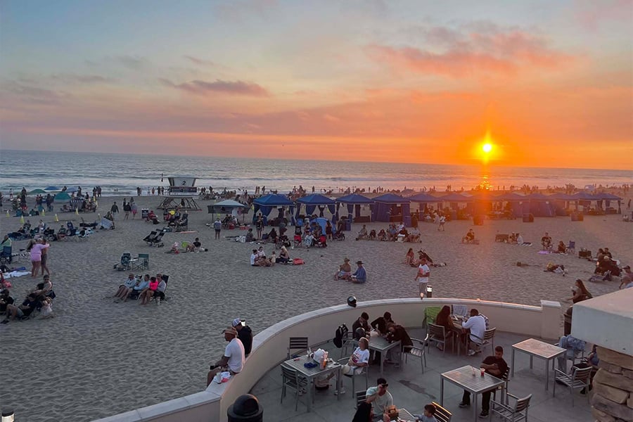 Del Mar Beach and Marina