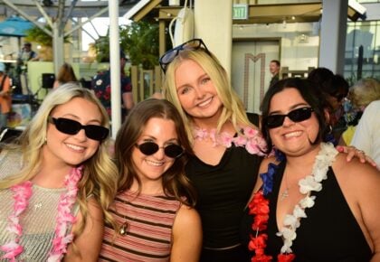 Rooftop crowd at Margaritaville's Day of Service celebration