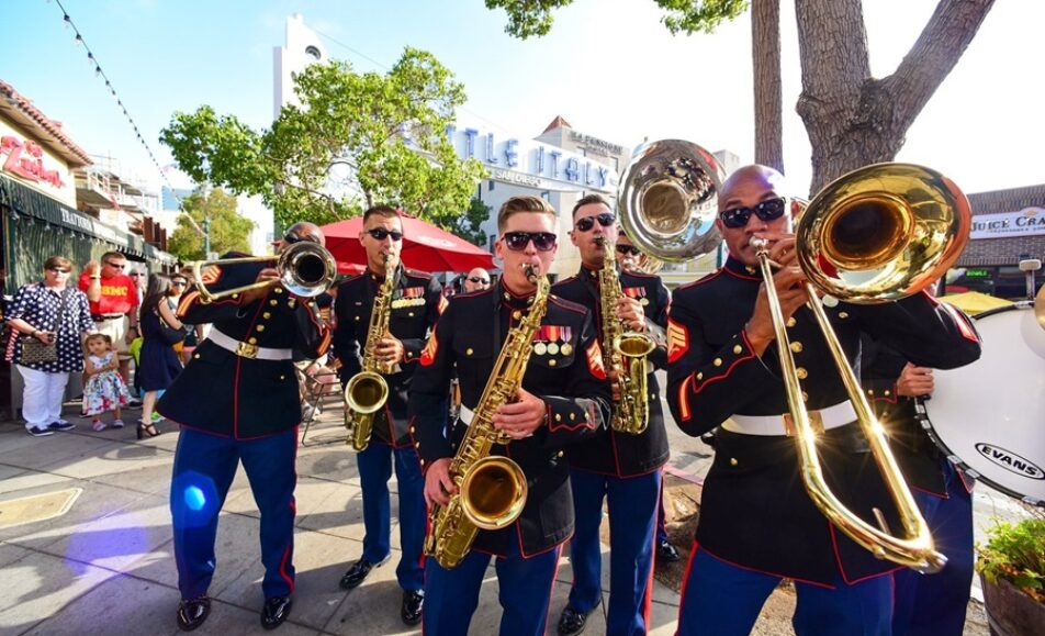 Marine Band San Diego Summer Concert at Little Italy