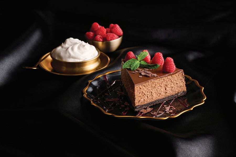 Mastro's Chocolate Cheesecake