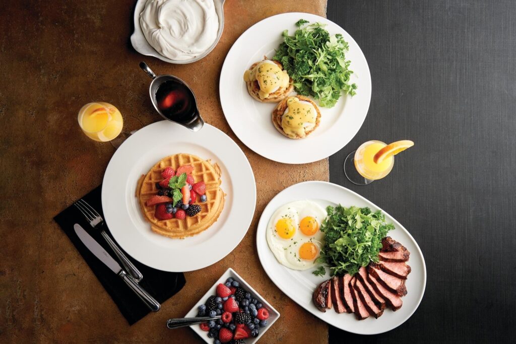 Mastro's Easter Brunch Spread