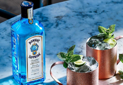 Bombay Gin cocktail dinner at Meze Greek Fusion