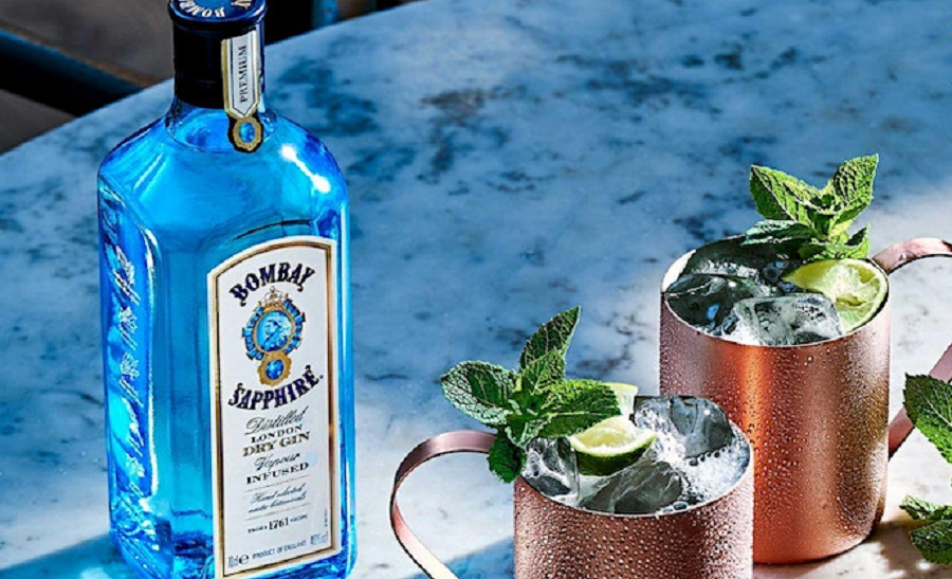 Bombay Gin cocktail dinner at Meze Greek Fusion