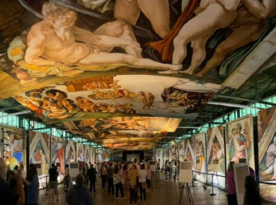 Michaelangelo’s Sistine Chapel: The Exhibition Comes To San Diego