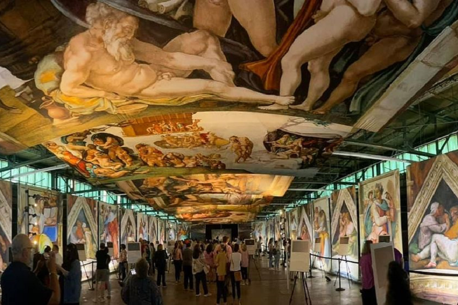 Michael Angelo's Sistine Chapel The Exhibition Comes To San Diego