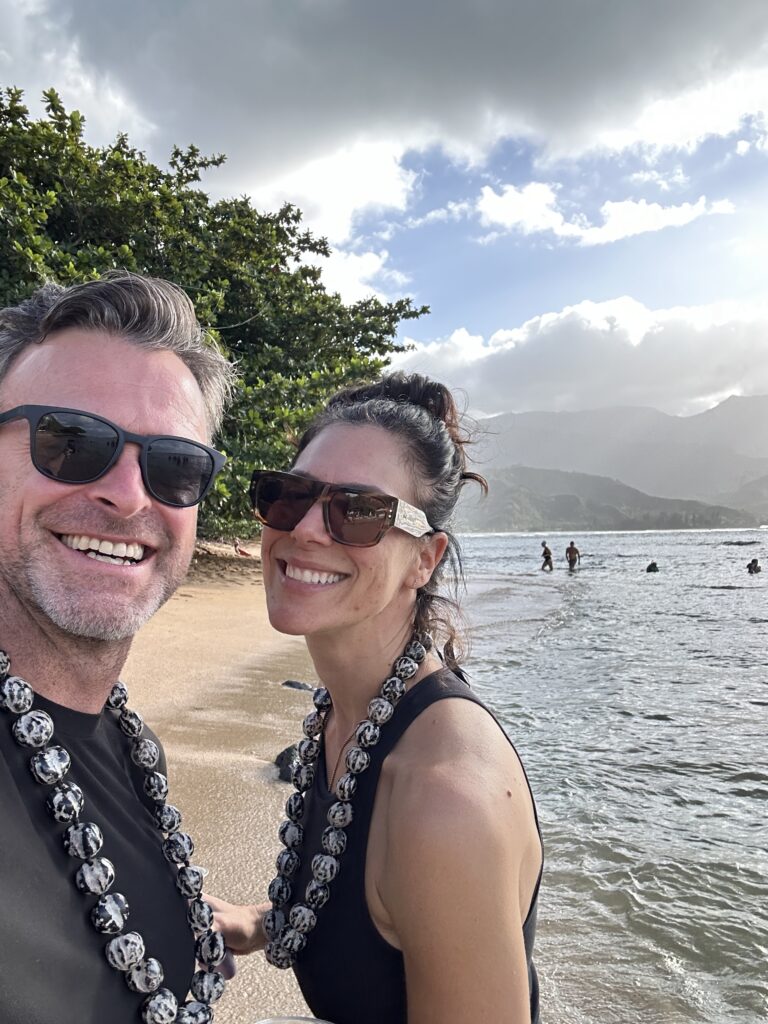 The beach at 1 Hotel Hanalei Bay