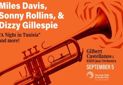 Live jazz performance under the stars at The Rady Shell