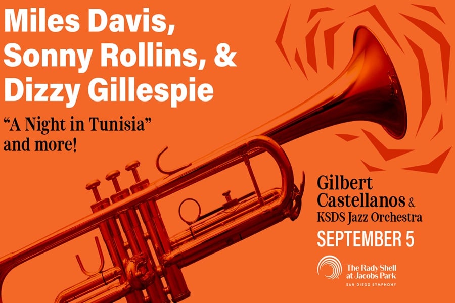 Live jazz performance under the stars at The Rady Shell