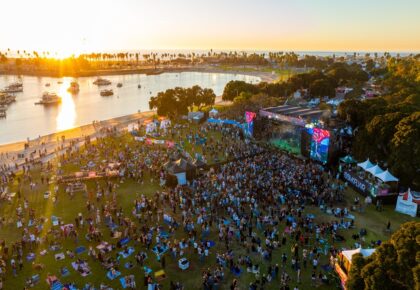 Bird's Eye View of Mission Bayfest