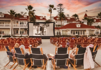 Movies on Del Beach at the Hotel Del Coronado