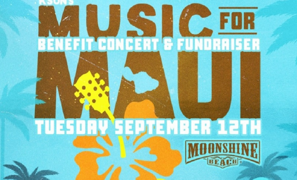 Music for Maui at Moonshine beach