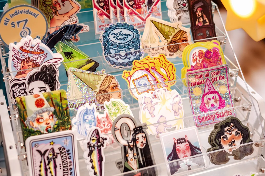 Original artwork and handmade goods at Crafty Cuties Market