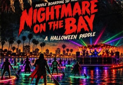 Paddle Boarding SD Nightmare on the Bay