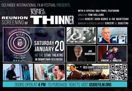 Cast and Crew of Stephen King’s Thinner for a Reunion Screening