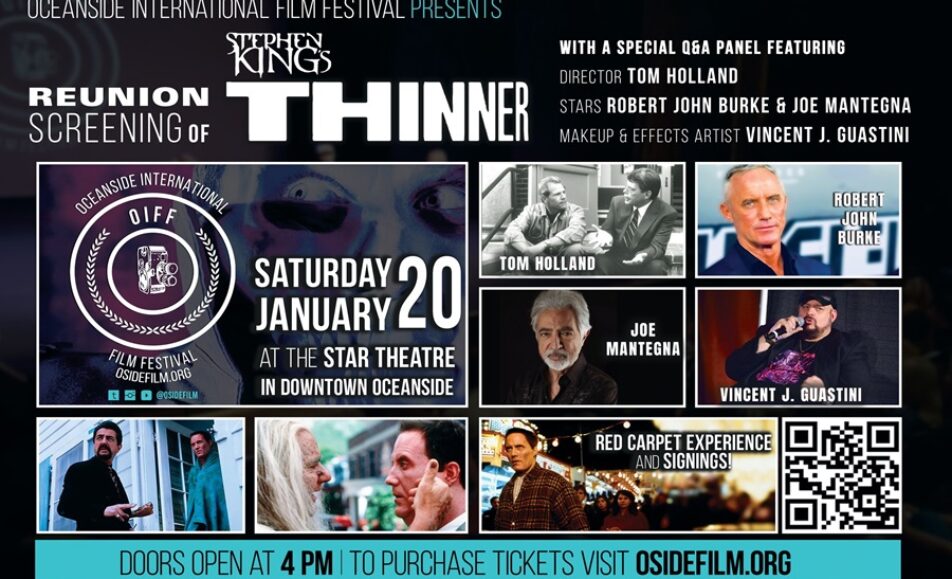Cast and Crew of Stephen King’s Thinner for a Reunion Screening