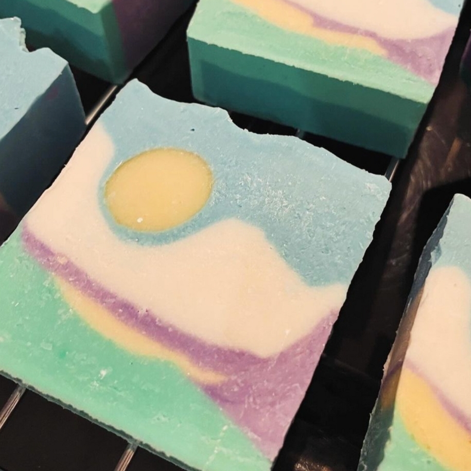 colorful soap bars