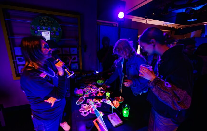 Birch Aquarium Halloween season