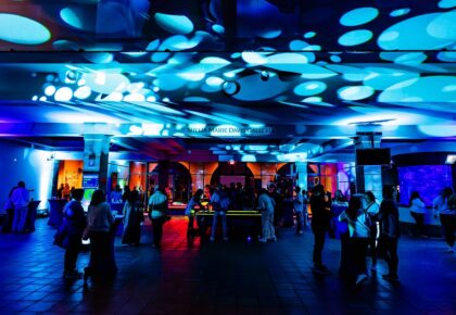 Birch Aquarium Oceans at Night