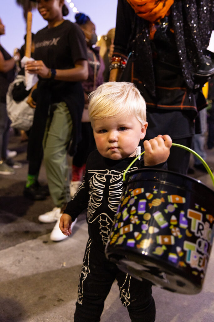 a boy in halloween costume