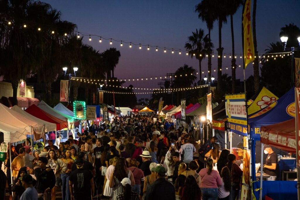 Oceanside Sunset Market Ribbon-cutting