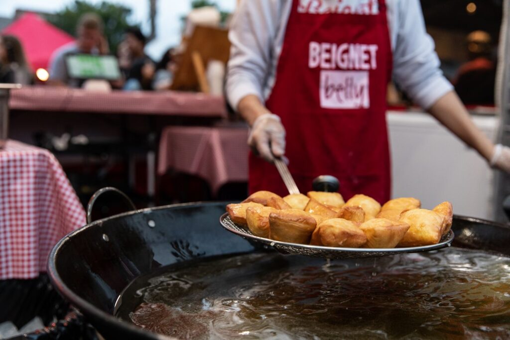 beignet vendor