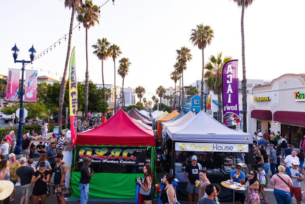 Oceanside Sunset Market Ribbon-cutting