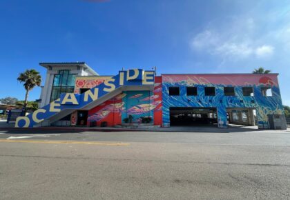 Oceanside Transit Center mural