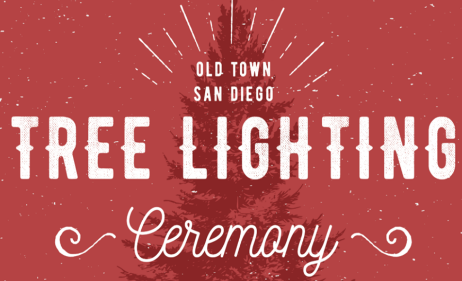 Christmas Tree Lighting Ceremony in Old Town San Diego