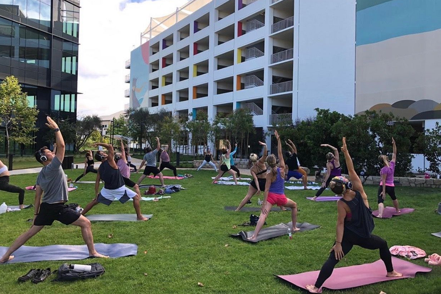 Family Yoga Series at One Paseo