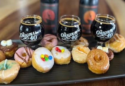 Original 40 and Nomad Donut pairing