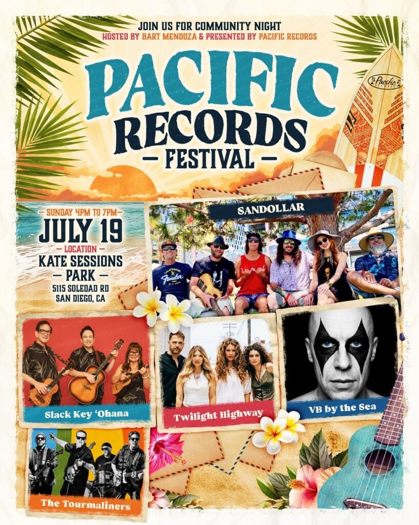 Pacific Records Festival Schedule of Events