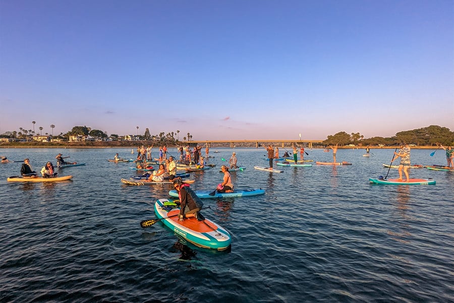 Paddle Boarding San Diego