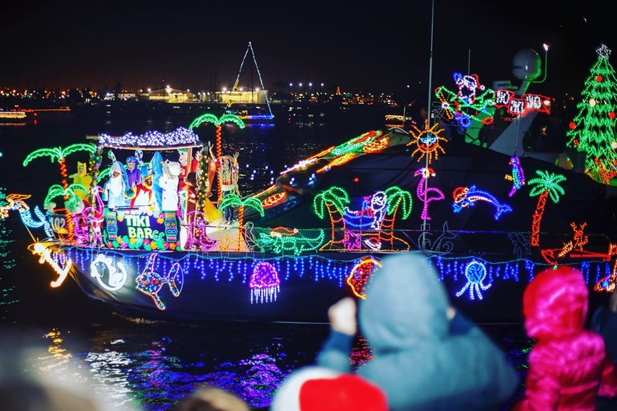 The Annual San Diego Bay Parade Of Lights Returns For Its 53rd Year!