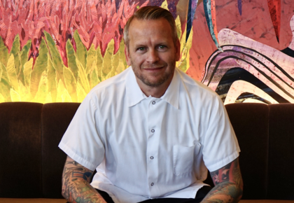 Executive Chef Jeff Armstrong at Paradisaea