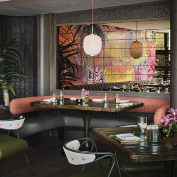 tables and chairs at Paradisaea