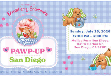 Strawberry Shortcake Pawp Up San Diego