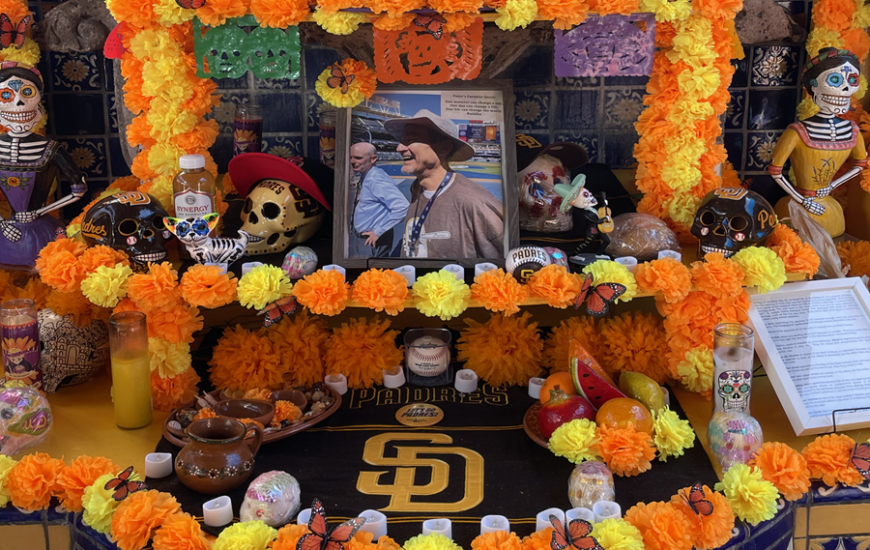 Peter Seidler Dia de los Muertos Altar