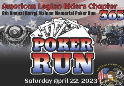 Annual Poker Run To Support Wounded Warrior Homes