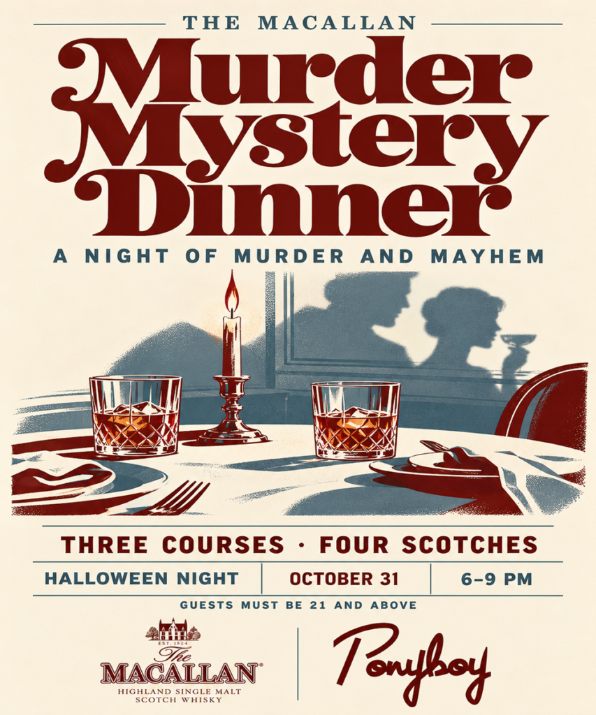 Ponyboy Murder Mystery Flyer