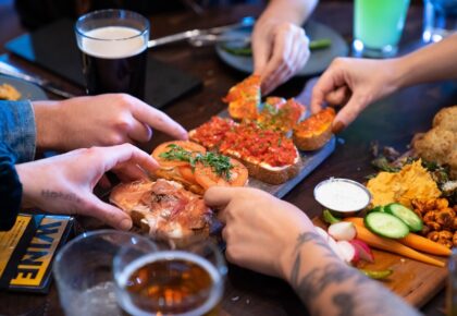 Battle of the Bruschetta at Postino WineCafe