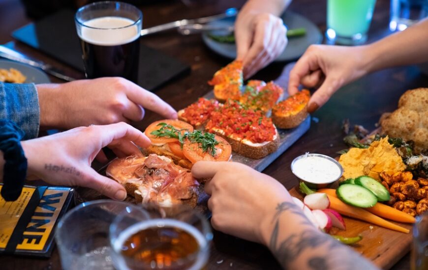 Battle of the Bruschetta at Postino WineCafe