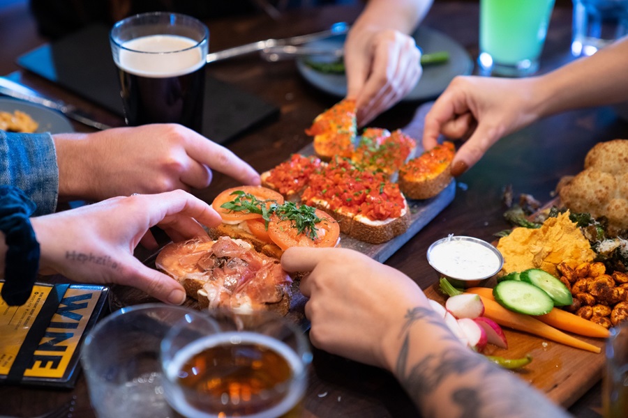 Battle of the Bruschetta at Postino WineCafe