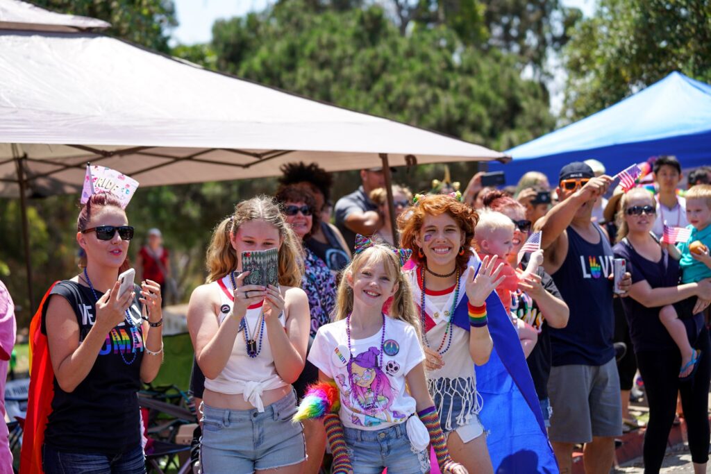 kids at Pride Festival