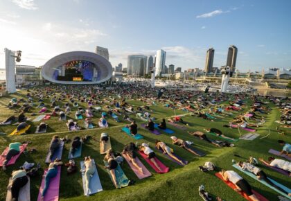 Free Pride Yoga at The Rady Shell