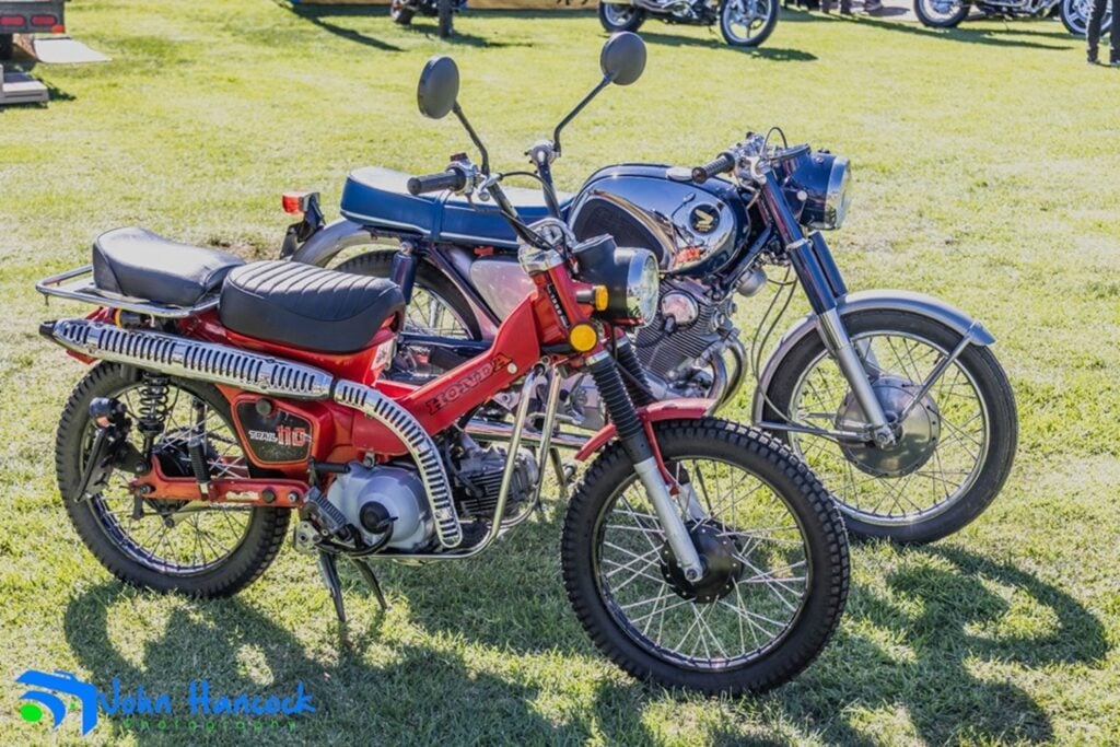 Riders show off their custom builds at the Ramona Rally Bike Show