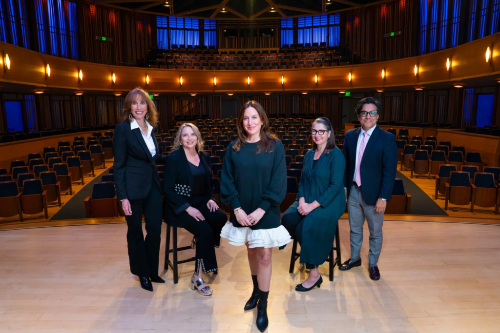 Leaders of La Jolla Music Society and its inaugural Resident Companies at The Conrad