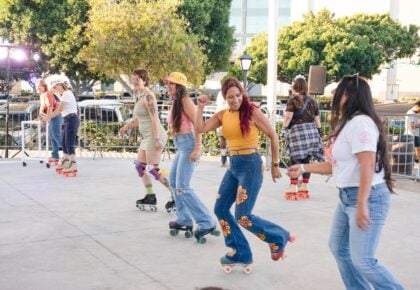 Ringer’s Roller Rink grand opening