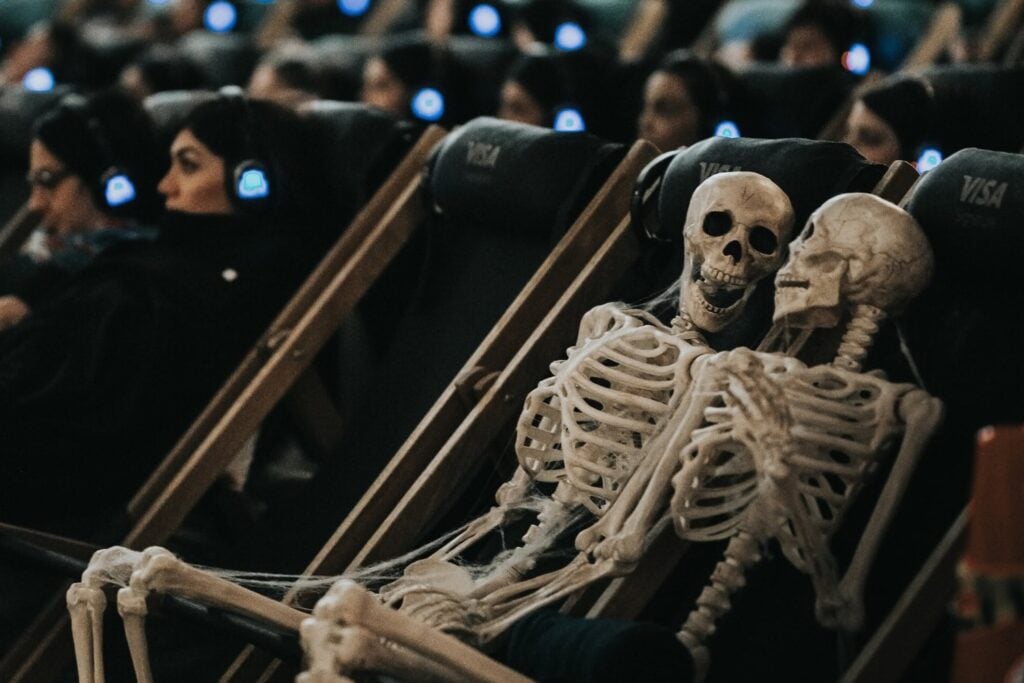 A spooky movie night at Rooftop Cinema Club Halloween