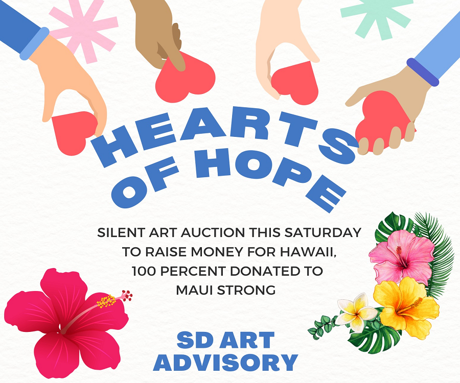 SD Art Advisory To Host Hearts Of Hope Silent Auction