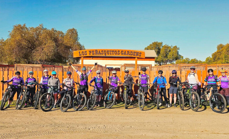 San Diego Mountain Biking Association Riders at Los Penasquitos Gardens